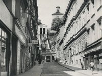 Uspinjača, Tomićeva ulica oko 1960. godine.jpg